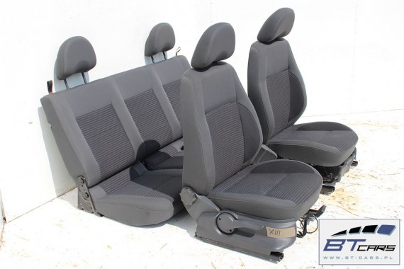 VW AMAROK FOTELE KOMPLET FOTELI siedzeń siedzenia fotel tapicerka 2H welur kolor antacyt 1166 kilometrów