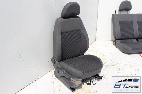VW AMAROK FOTELE KOMPLET FOTELI siedzeń siedzenia fotel tapicerka 2H welur kolor antacyt 1166 kilometrów