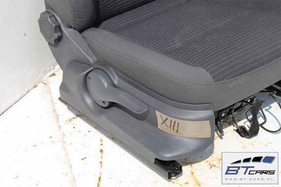 VW AMAROK FOTELE KOMPLET FOTELI siedzeń siedzenia fotel tapicerka 2H welur kolor antacyt 1166 kilometrów