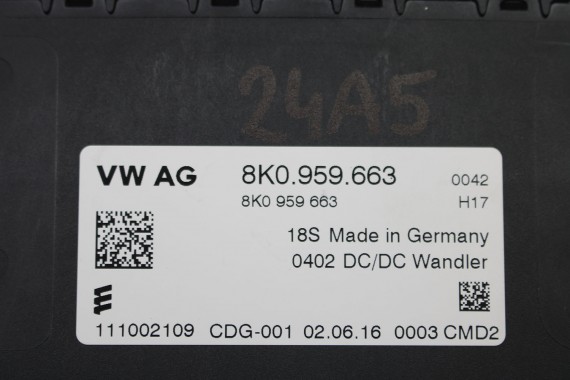 AUDI SEAT SKODA STABILIZATOR NAPIĘCIA 8K0959663 8K0959663D 8K0 959 663 FL LIFT 8K0959663 8K0959663 8K0959663 8K0959663 8K0959663