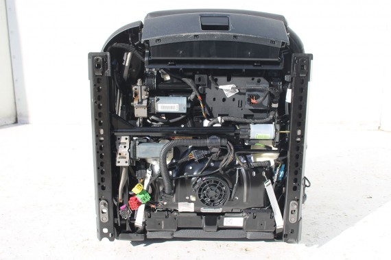 AUDI A6 FOTELE KOMPLET FOTELI siedzeń siedzenia fotel tapicerka 4G skóra kolor czarny FL LIFT kanapa siedzisko oparcie fotel C7