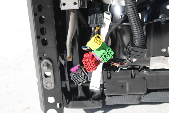 AUDI A6 FOTELE KOMPLET FOTELI siedzeń siedzenia fotel tapicerka 4G skóra kolor czarny FL LIFT kanapa siedzisko oparcie fotel C7