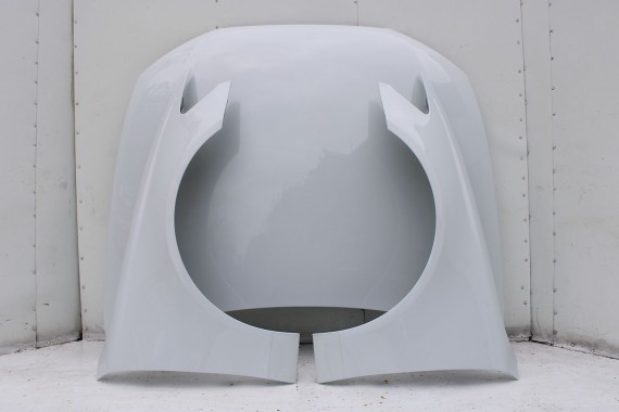AUDI A6 FL LIFT PRZÓD maska błotniki zderzak pas przedni lampy wzmocnienie FULL LED 4G 2015- 2Y2Y 	LS9R 	Gletscherweiss Biały