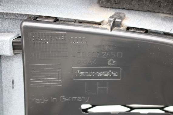 AUDI A6 FL LIFT PRZÓD maska błotniki zderzak pas przedni lampy wzmocnienie FULL LED 4G 2015- 2Y2Y 	LS9R 	Gletscherweiss Biały