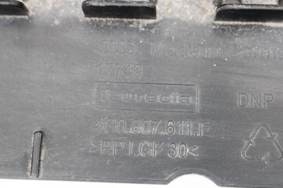 AUDI A6 FL LIFT PRZÓD maska błotniki zderzak pas przedni lampy wzmocnienie FULL LED 4G 2015- 2Y2Y 	LS9R 	Gletscherweiss Biały