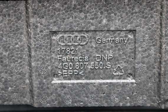 AUDI A6 FL LIFT PRZÓD maska błotniki zderzak pas przedni lampy wzmocnienie FULL LED 4G 2015- 2Y2Y 	LS9R 	Gletscherweiss Biały