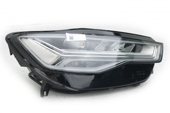 AUDI A6 FL LIFT PRZÓD maska błotniki zderzak pas przedni lampy wzmocnienie FULL LED 4G 2015- 2Y2Y 	LS9R 	Gletscherweiss Biały