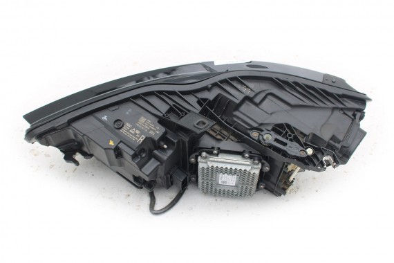 AUDI A6 FL LIFT PRZÓD maska błotniki zderzak pas przedni lampy wzmocnienie FULL LED 4G 2015- 2Y2Y 	LS9R 	Gletscherweiss Biały
