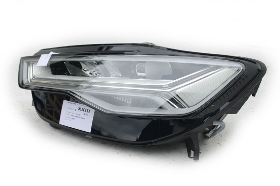 AUDI A6 FL LIFT PRZÓD maska błotniki zderzak pas przedni lampy wzmocnienie FULL LED 4G 2015- 2Y2Y 	LS9R 	Gletscherweiss Biały