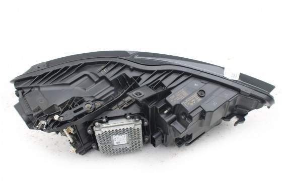 AUDI A6 FL LIFT PRZÓD maska błotniki zderzak pas przedni lampy wzmocnienie FULL LED 4G 2015- 2Y2Y 	LS9R 	Gletscherweiss Biały