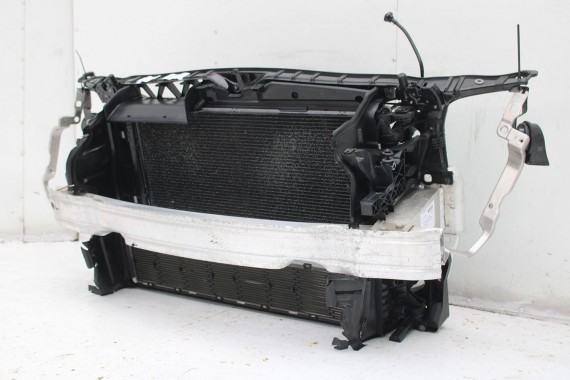 AUDI A6 FL LIFT PRZÓD maska błotniki zderzak pas przedni lampy wzmocnienie FULL LED 4G 2015- 2Y2Y 	LS9R 	Gletscherweiss Biały