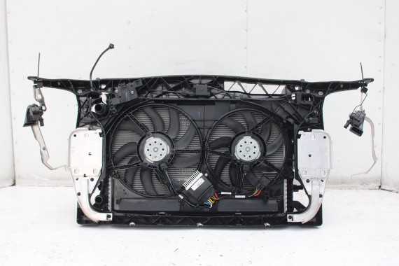 AUDI A6 FL LIFT PRZÓD maska błotniki zderzak pas przedni lampy wzmocnienie FULL LED 4G 2015- 2Y2Y 	LS9R 	Gletscherweiss Biały