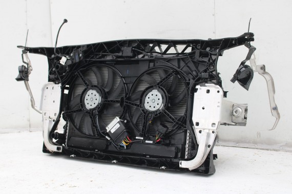 AUDI A6 FL LIFT PRZÓD maska błotniki zderzak pas przedni lampy wzmocnienie FULL LED 4G 2015- 2Y2Y 	LS9R 	Gletscherweiss Biały