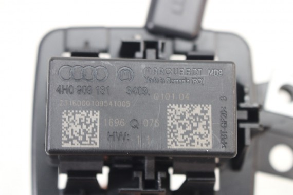 AUDI A6 A7 A8 STEROWNIK MODUŁ KESSY 4H0909131 4H0 909 131 cewka odczytu transpondera kluczyka FL LIFT 4G C7 4H D4 4H0909131
