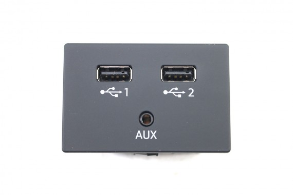 AUDI A6 PORT USB PRZYŁĄCZE 81A035736 81A 035 736 gniazdo USB AUX 4G A7 gniazda złącza złącze 2*USB 81A035736 81A035736 81A035736