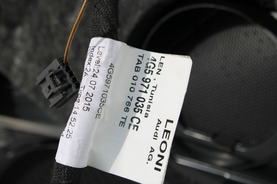 AUDI A6 FOTELE KOMPLET FOTELI siedzeń siedzenia fotel tapicerka 4G skóra kolor czarny FL LIFT kanapa siedzisko oparcie fotel C7