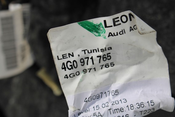 AUDI A6 FOTELE KOMPLET FOTELI siedzeń siedzenia fotel tapicerka 4G skóra kolor czarny FL LIFT kanapa siedzisko oparcie fotel C7