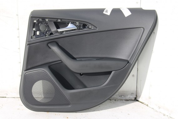 AUDI A6 FOTELE KOMPLET FOTELI siedzeń siedzenia fotel tapicerka 4G skóra kolor czarny FL LIFT kanapa siedzisko oparcie fotel C7