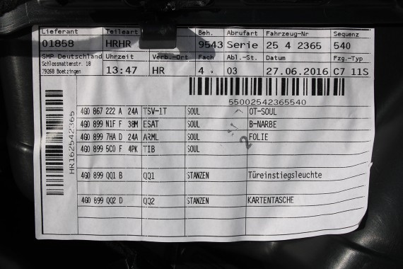 AUDI A6 FOTELE KOMPLET FOTELI siedzeń siedzenia fotel tapicerka 4G skóra kolor czarny FL LIFT kanapa siedzisko oparcie fotel C7