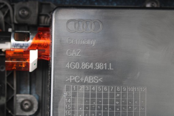 AUDI A6 FOTELE KOMPLET FOTELI siedzeń siedzenia fotel tapicerka 4G skóra kolor czarny FL LIFT kanapa siedzisko oparcie fotel C7