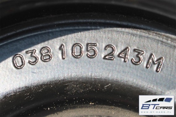AUDI VW SKODA KOŁO PASOWE 038105243M 038 105 243 M TŁUMIK DRGAN SKRĘTNYCH 038105243M 038105243M 038105243M 038105243M 038105243