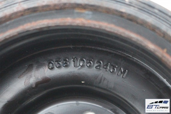 AUDI VW SKODA KOŁO PASOWE 038105243M 038 105 243 M TŁUMIK DRGAN SKRĘTNYCH 038105243M 038105243M 038105243M 038105243M 038105243