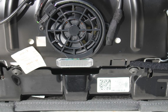 AUDI A6 FOTELE KOMPLET FOTELI siedzeń siedzenia fotel tapicerka 4G skóra kolor czarny FL LIFT kanapa siedzisko oparcie fotel C7
