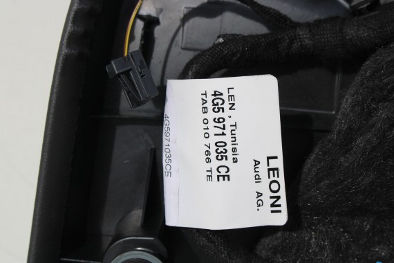 AUDI A6 FOTELE KOMPLET FOTELI siedzeń siedzenia fotel tapicerka 4G skóra kolor czarny FL LIFT kanapa siedzisko oparcie fotel C7