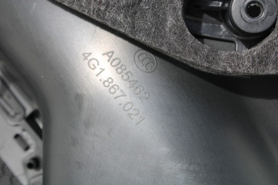 AUDI A6 FOTELE KOMPLET FOTELI siedzeń siedzenia fotel tapicerka 4G skóra kolor czarny FL LIFT kanapa siedzisko oparcie fotel C7