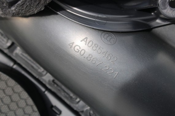 AUDI A6 FOTELE KOMPLET FOTELI siedzeń siedzenia fotel tapicerka 4G skóra kolor czarny FL LIFT kanapa siedzisko oparcie fotel C7