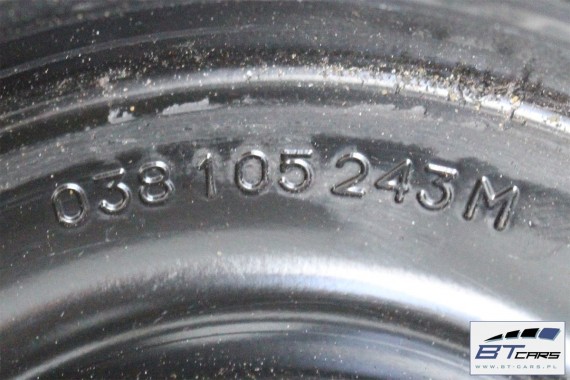 AUDI VW SKODA KOŁO PASOWE 038105243M 038 105 243 M TŁUMIK DRGAN SKRĘTNYCH 038105243M 038105243M 038105243M 038105243M 038105243