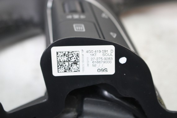 AUDI A6 A7 KIEROWNICA 4G0419091D kolor 1KT 4G 4G0 419 091 D 4G 4G8 C7 kolor - 1KT ( soul czerń ) 4G0419091M 4G0419091BA