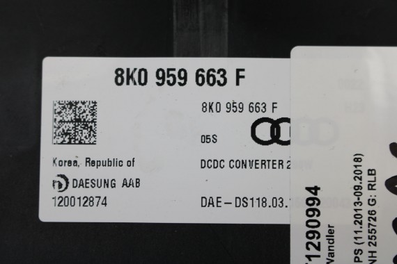 AUDI SKODA STABILIZATOR NAPIĘCIA 8K0959663F 8K0959663 8K0 959 663 8K0959663B 8K0959663F 8K0959663 8K0959663F 8K0959663 8K0959663