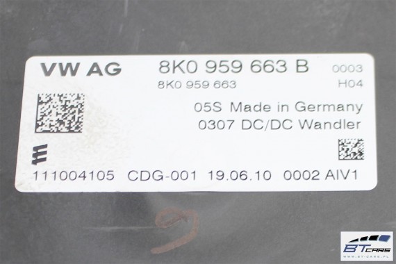 AUDI SEAT SKODA STABILIZATOR NAPIĘCIA 8K0959663B 8K0959663 8K0 959 663 B 8K0959663F 8K0959663B 8K0959663 8K0959663B 8K0959663B
