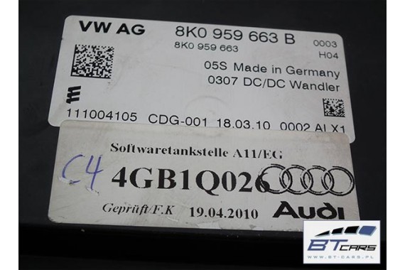 AUDI SEAT SKODA STABILIZATOR NAPIĘCIA 8K0959663B 8K0959663 8K0 959 663 B 8K0959663F 8K0959663B 8K0959663 8K0959663B 8K0959663B