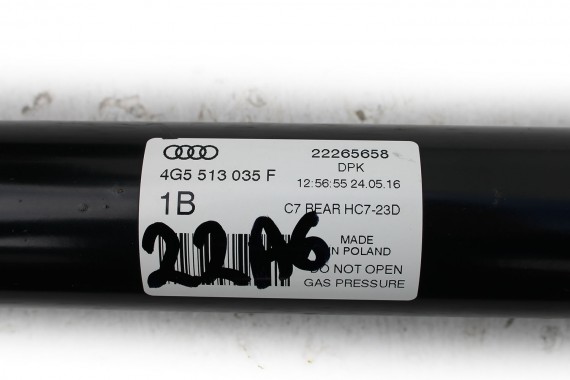 AUDI A6 4G AMORTYZATOR 4G5513035F TELESKOP tył amory mcpherson tylny 2 szt. amor 4G5 513 035 SEDAN  LIFT C7 8K0511115 4G5513035