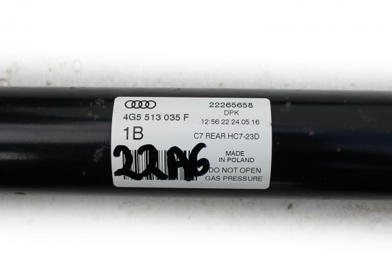 AUDI A6 4G AMORTYZATOR 4G5513035F TELESKOP tył amory mcpherson tylny 2 szt. amor 4G5 513 035 SEDAN  LIFT C7 8K0511115 4G5513035