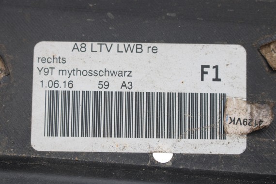 AUDI A8 D4 LISTWA PROGOWA 4H4853855B 4H4853856B 4H4 853 855 B próg 4H LY9T 0E0E 4H4853859B 4H48538860B LONG 4H4853855B 4H4853855