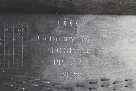 AUDI A8 D4 LISTWA OSŁONA NAKŁADKA 4H0819335 4H0819336 4H0 819 335 4H0 819 336 4H FL LIFT 2 szt. komplet lewa + prawa 4H0819335