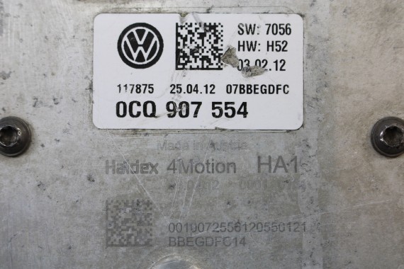 AUDI VW SEAT STEROWNIK MODUŁ HALDEX napędu 0CQ907554 0CQ907554J 0CQ907554D haldex napęd na 4 koła 0CQ907554H 4*4 mostu