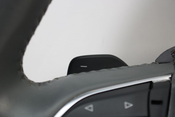 AUDI A6 A7 KIEROWNICA BIEGI SKÓRA 4G0419091P 4G0 419 091 P 4G C7 4G8 DB6 - stalowoszary 4G0419091E