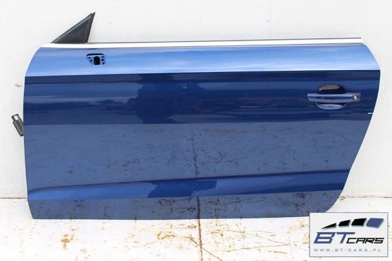 AUDI A3 CABRIO DRZWI PRZEDNIE LEWE PRZÓD 8V 8V0 8V7831051 8V7 831 051 S9S9 LX5Q Scubablau metallic Niebieski 8V7831051 8V7831051