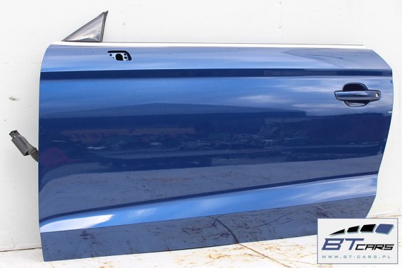 AUDI A3 CABRIO DRZWI PRZEDNIE LEWE PRZÓD 8V 8V0 8V7831051 8V7 831 051 S9S9 LX5Q Scubablau metallic Niebieski 8V7831051 8V7831051