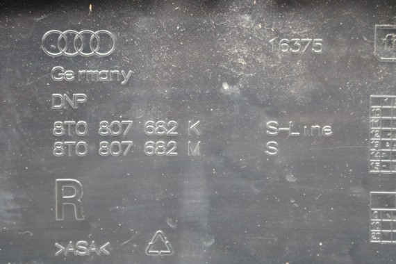 AUDI A5 LIFT PRZÓD 8T LY9C maska błotniki zderzak pas przedni wzmocnienie błotnik lampy Xenon Led T9T9 8T FL 8T0941005C S-LINE