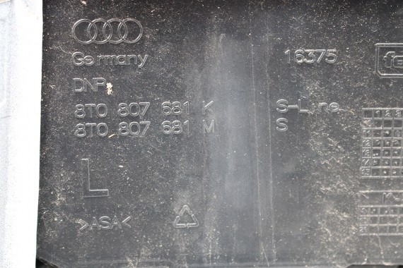 AUDI A5 LIFT PRZÓD 8T LY9C maska błotniki zderzak pas przedni wzmocnienie błotnik lampy Xenon Led T9T9 8T FL 8T0941005C S-LINE