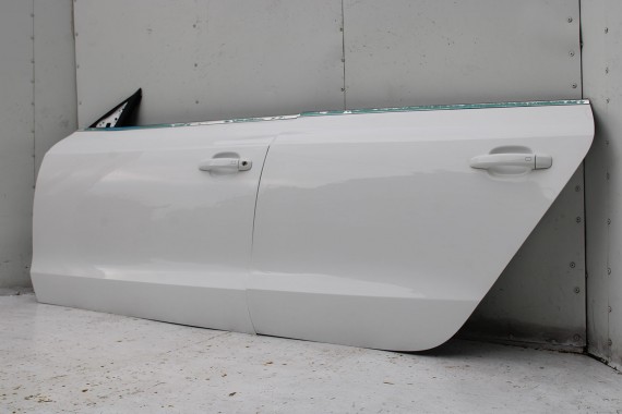 AUDI A5 SPORTBACK DRZWI LEWE PRZÓD + TYŁ STRONA LEWA przednie + tylne 2 sztuki 8T 8T8 T9T9 	LY9C ibisa Biały 8T8831051 8T8833051