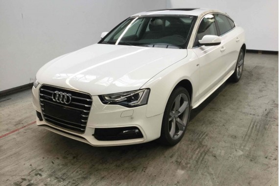 AUDI A5 SPORTBACK DRZWI LEWE PRZÓD + TYŁ STRONA LEWA przednie + tylne 2 sztuki 8T 8T8 T9T9 	LY9C ibisa Biały 8T8831051 8T8833051