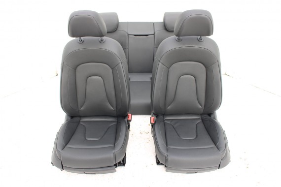 AUDI A5 SPORTBACK FOTELE SIEDZENIA KOMPLET FOTELI 8T FL LIFT N5W Leder Milano fotel siedzenie tapicerka kanapa SKÓRA wentylowane