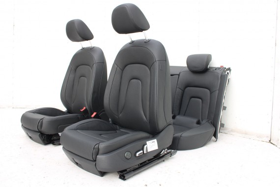 AUDI A5 SPORTBACK FOTELE SIEDZENIA KOMPLET FOTELI 8T FL LIFT N5W Leder Milano fotel siedzenie tapicerka kanapa SKÓRA wentylowane
