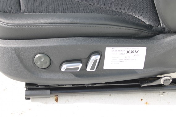AUDI A5 SPORTBACK FOTELE SIEDZENIA KOMPLET FOTELI 8T FL LIFT N5W Leder Milano fotel siedzenie tapicerka kanapa SKÓRA wentylowane